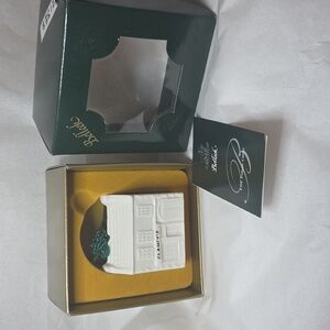 Beleek - 2006 Christmas Ornament, Clancy's Pub Bell in Original Box